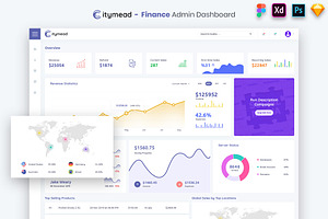 Finance Admin Dashboard UI Kit