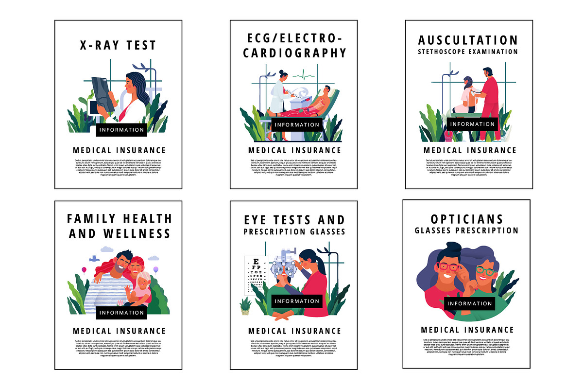 Part 2 Medical website illustrations, a Healthcare Illustration by Grivina's shop (Photo 35 of 37)