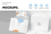 Stationery Mockup, an Advertising Mockup by megostudi0 (Thumbnail 3 of 6)