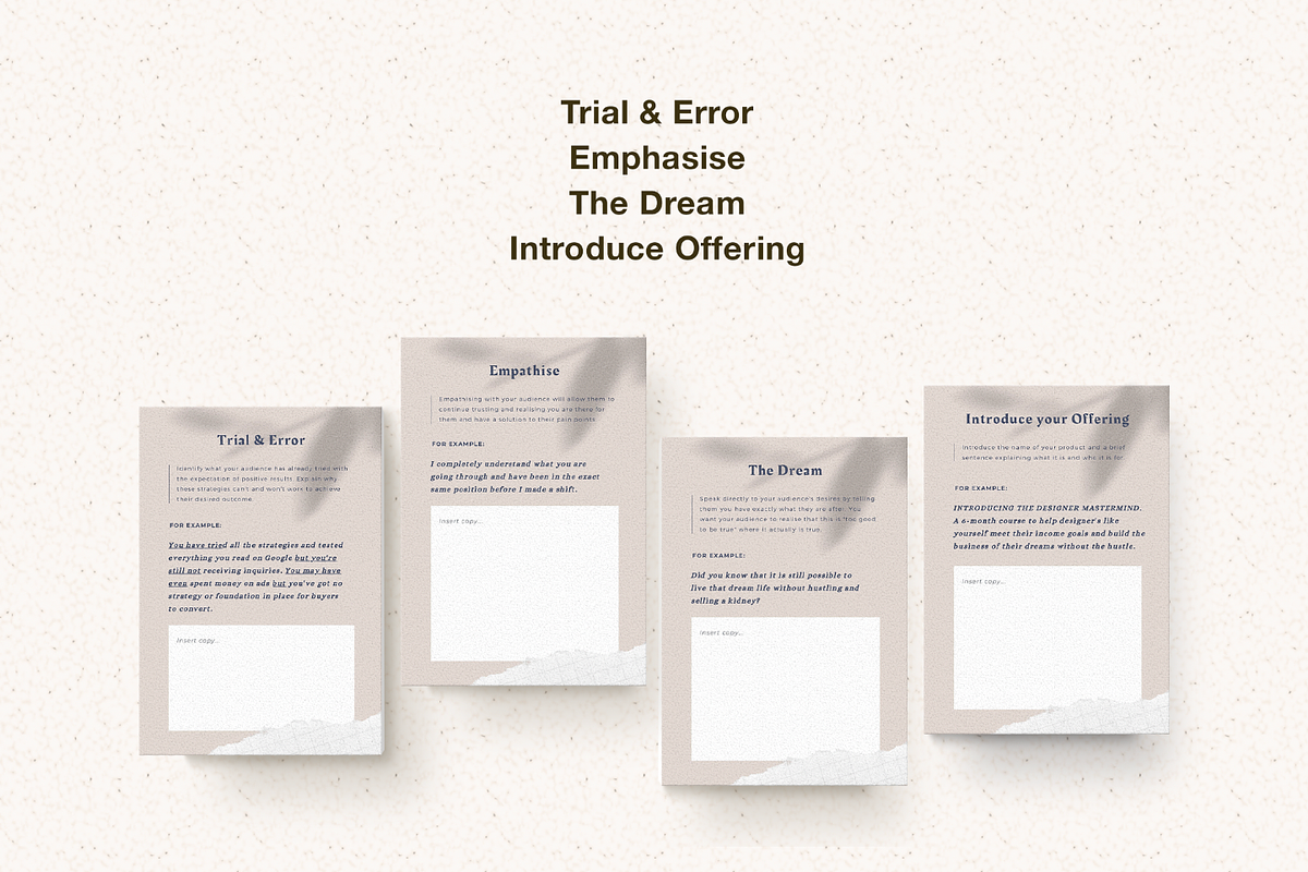 Sales Page Content Guide, a Presentation Template by Starline Creative (Photo 3 of 7)