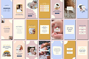 Sleep Consultant Instagram Templates, a Social Media Template by Templatez.Co (Thumbnail 2 of 6)