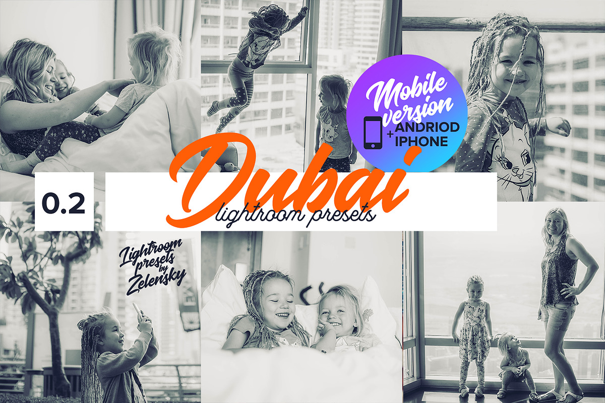 DUBAI - mobile Lightroom Presets preview 2