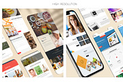 ALL 3D iPHONE MOCK-UP BUNDLE VOL-1, an iPhone Mockup by Graphicsworld125 (Thumbnail 50 of 62)