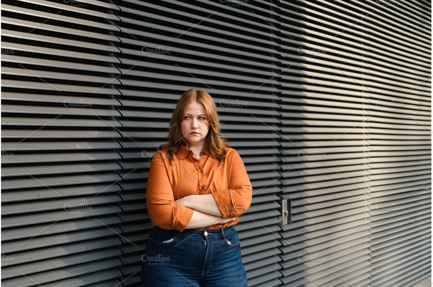 Potrait of beautiful angry woman, a Person Photo by HalfPoint