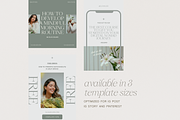 Ava | Canva Social Media Templates, a Social Media Template by With Faith & Love (Thumbnail 6 of 13)