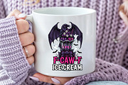 F-CAW-F Ice Cream PNG, an Illustration by Craft Nest (Thumbnail 5 of 6)