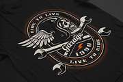 Set of Bikers Shirt Designs., an Illustration by Harry Kasyanov (Thumbnail 11 of 12)