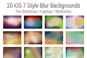 160 Blur & Gradient Backgrounds, a Templates & Theme by Graphicsfuel (Thumbnail 2 of 5)