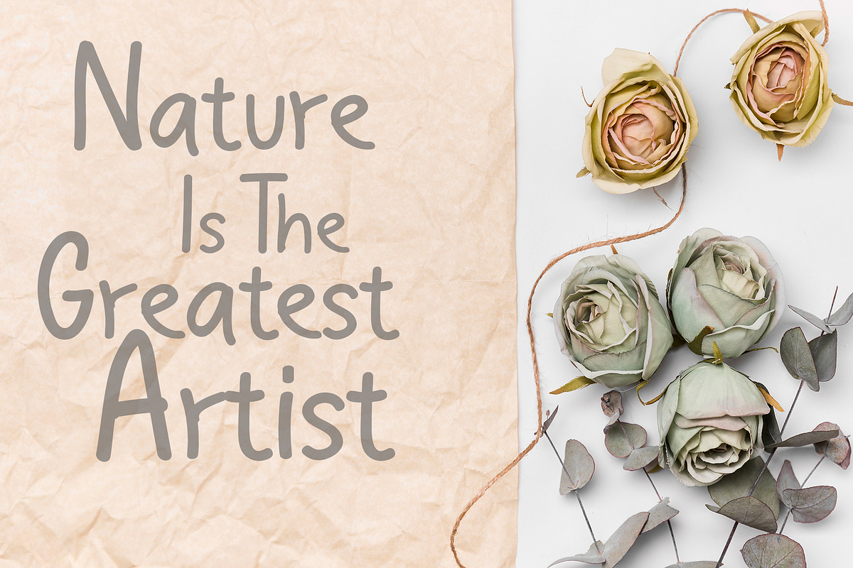 Cutelia Elegant Handmade Font, a Font by RHD Creative Studio (Photo 2 of 9)