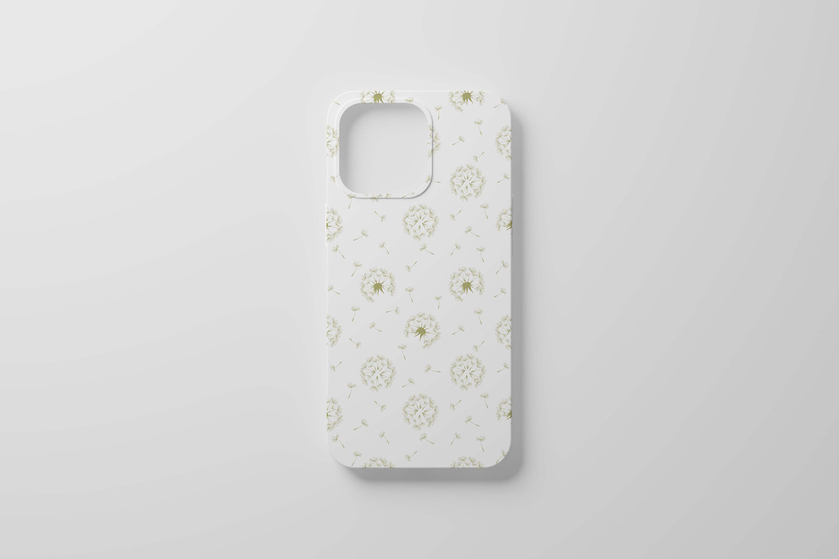 Dandelion seamless pattern, a Pattern Graphic by Viktorijareut (Photo 2 of 5)