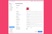 Member, Users, Profile Dashboard Web, an UI Kit Template by nagaredesignstudio (Thumbnail 4 of 5)