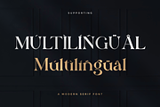 Marietta - Business Font, a Serif Font by RockboyStd (Thumbnail 9 of 12)