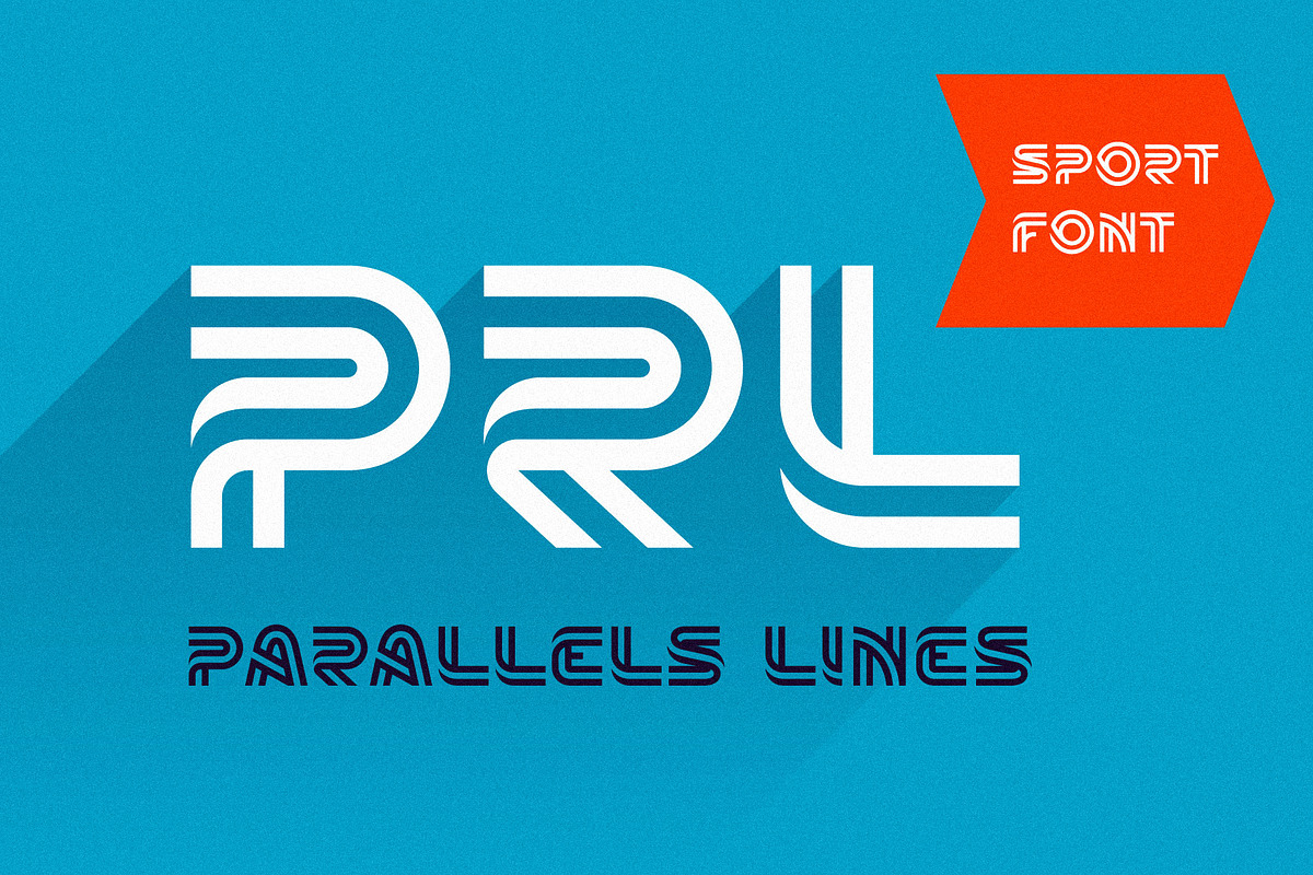 Parallels Lines font, a Symbol Font by kaer_shop (Photo 1 of 8)