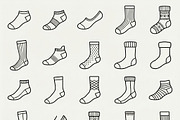 40 Vector Baby Kids Outline Icons, an Outline Icon by adenpinkstore (Thumbnail 10 of 11)