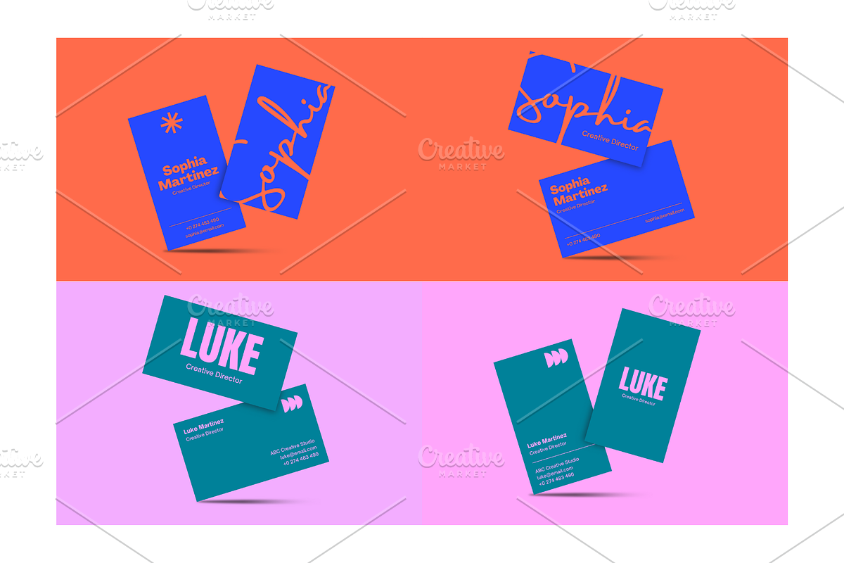 74 Business Card Canva Templates, a Branding & Logo Template by Nimart (Photo 17 of 18)