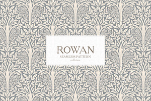 Rowan Tree Forest Patterns Vol 3, a Pattern Graphic by Eclectic Anthology