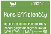 Simplify Optimize font, a Font by weknow (Thumbnail 3 of 8)