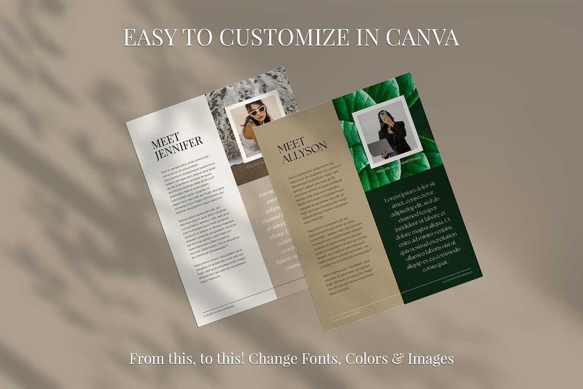 Neutral Client Inquiry Brochure, a Marketing Template by Admire Design (Photo 5 of 19)