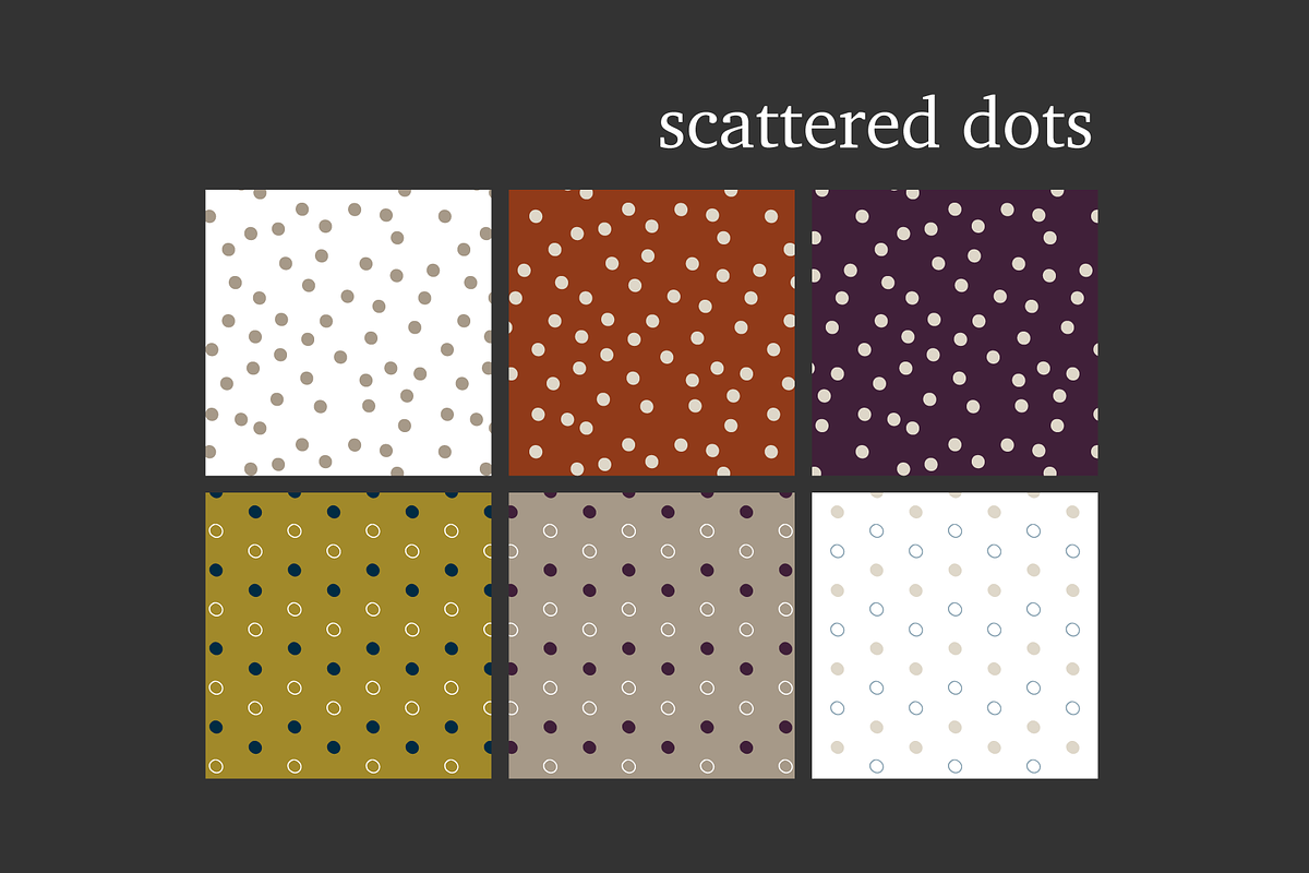 Dots & Lines Seamless Patterns, a Pattern Graphic by KT Designs (Photo 4 of 12)
