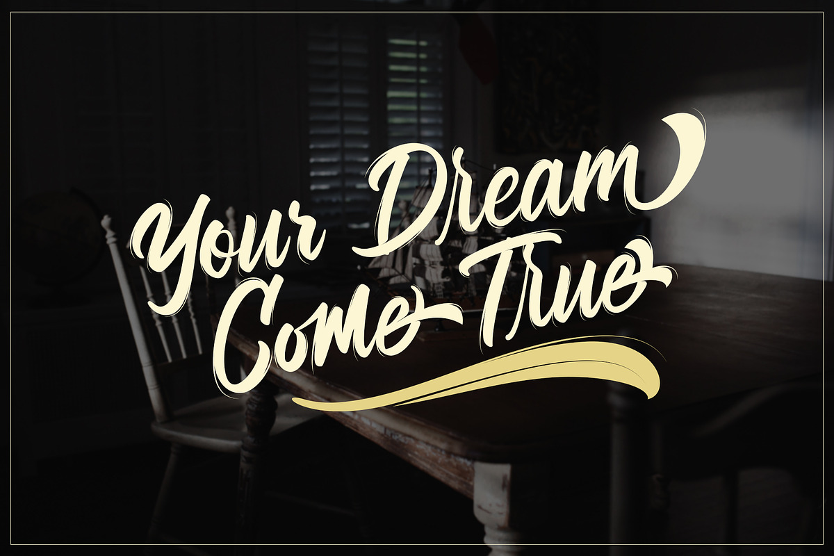 Bellsmore Brush Script preview 5