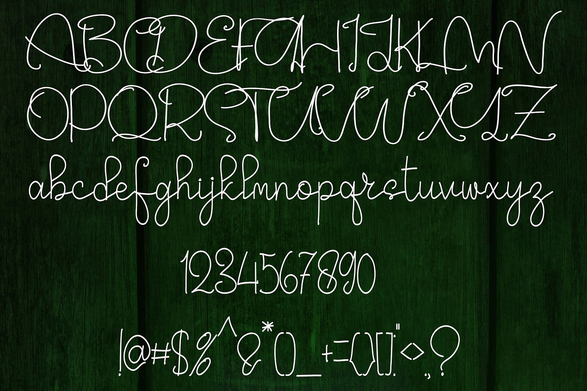Vandegta, a Script Font by Canden Meutuah (Photo 6 of 8)