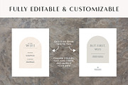 Arches Wifi Sign for Airbnb Hosts, a Templates & Theme by Kin Studio (Thumbnail 4 of 5)