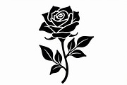 Rose Black Silhouette Decorative, an Illustration by Amazin_art (Thumbnail 5 of 31)