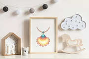 Cute The Little Mermaid clipart, an Illustration by CreationArt (Thumbnail 4 of 9)