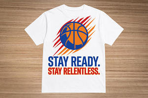 Stay Ready Stay Relentless, an Object Graphic by balal