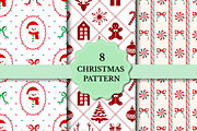 Christmas Seamless Patterns #4, a Pattern Graphic by wind mill (Thumbnail 1 of 3)