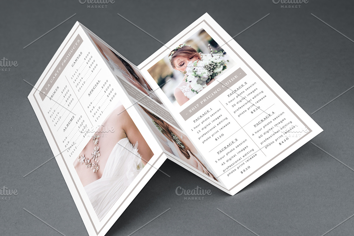 Photography Trifold Brochure Templat, a Brochure Template by NM-Design-Studio (Photo 4 of 4)