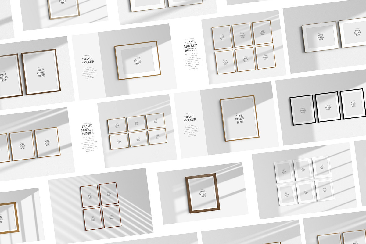 4:5 | 5:4 Frame Mockup Bundle, a Mockup by DESIGN BY nube (Photo 2 of 10)