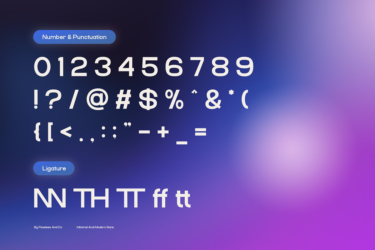 Noria - Modern Sans Serif Font, a Sans Serif Font by Flawless And Co (Photo 9 of 11)