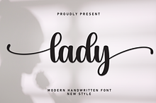 Lady | Script Font