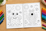 Coloring book for kids, an Education Illustration by LartGraphics (Thumbnail 2 of 8)