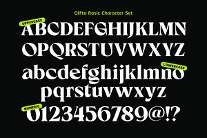 Glifta - Display Serif