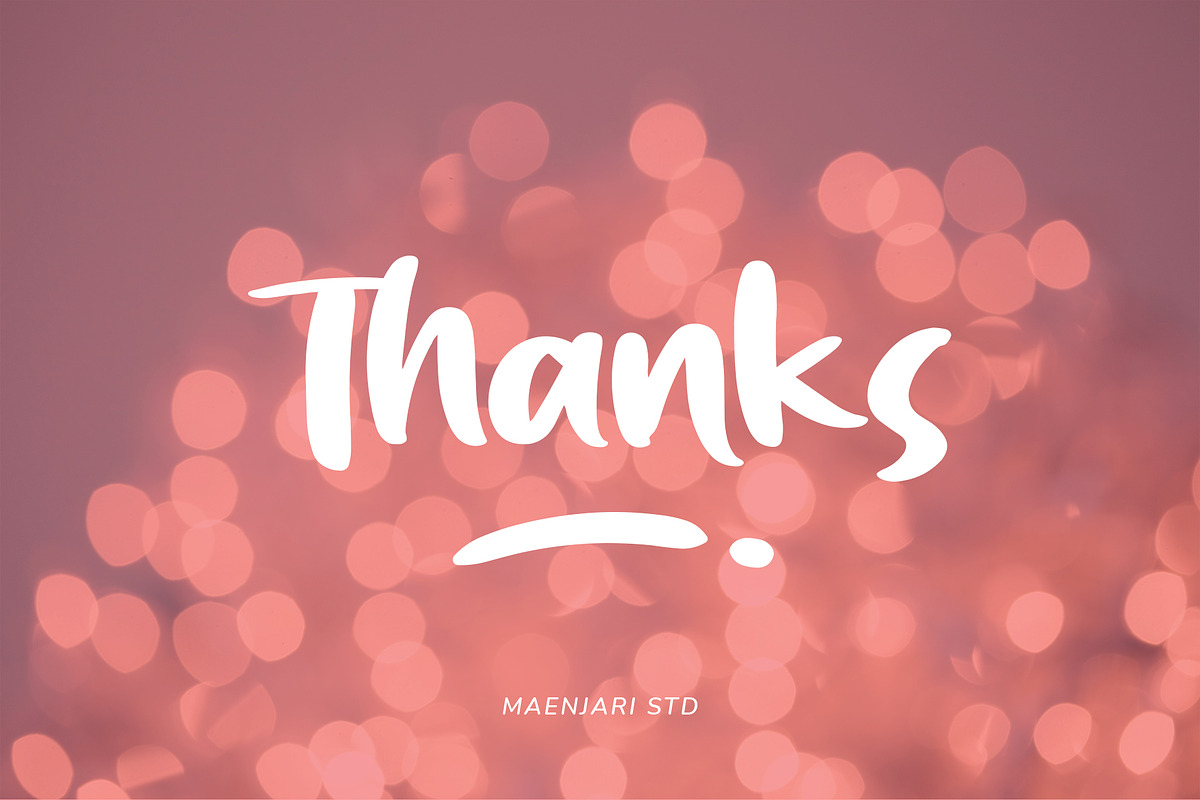Bloattey - A Fun Bubbly Typeface, a Script Font by Maenjari Std (Photo 10 of 10)