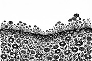60 Daisy Flower Field Silhouette, a Seasonal Illustration by Amazin_art (Thumbnail 11 of 22)