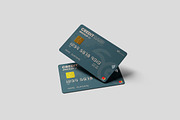 Credit Card Mockup For Branding, an Advertising Mockup by bimockup (Thumbnail 2 of 6)