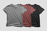 Heathered T-Shirt Mockup, a Merchandise Mockup by Clint English (Thumbnail 2 of 5)