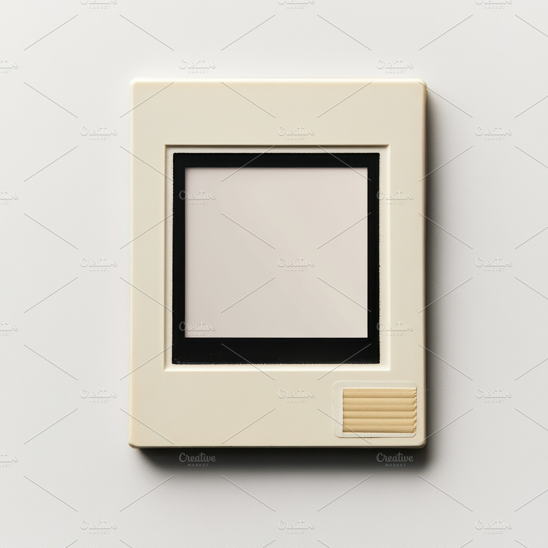 Blank Vintage Slide Frame Nostalgia, a Background Photo by Pixeness Studio