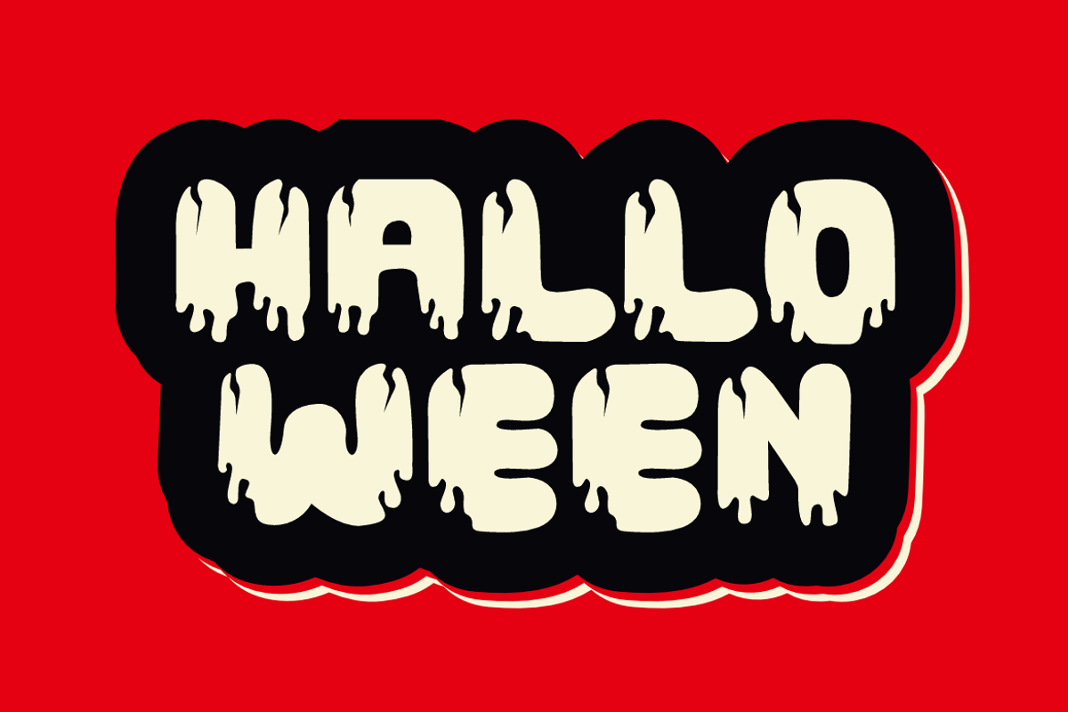 Gromes - Halloween & Horror Font, a Sans Serif Font by Iqsiart Studio (Photo 7 of 7)