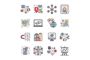 Influencer Marketing Set, a Person Illustration by Asya Malysheva (Thumbnail 2 of 9)