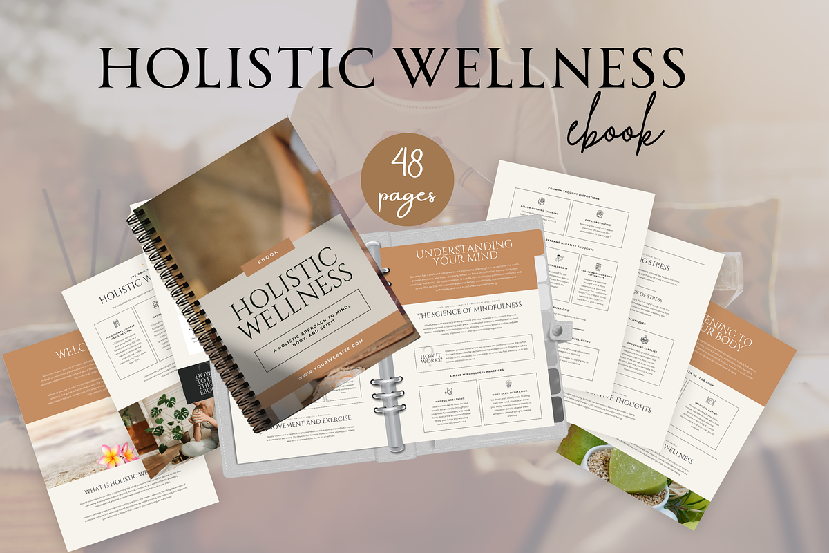 HOLISTIC BUSINESS MEGA BUNDLE, a Branding & Logo Template by Daring Digies (Photo 4 of 9)