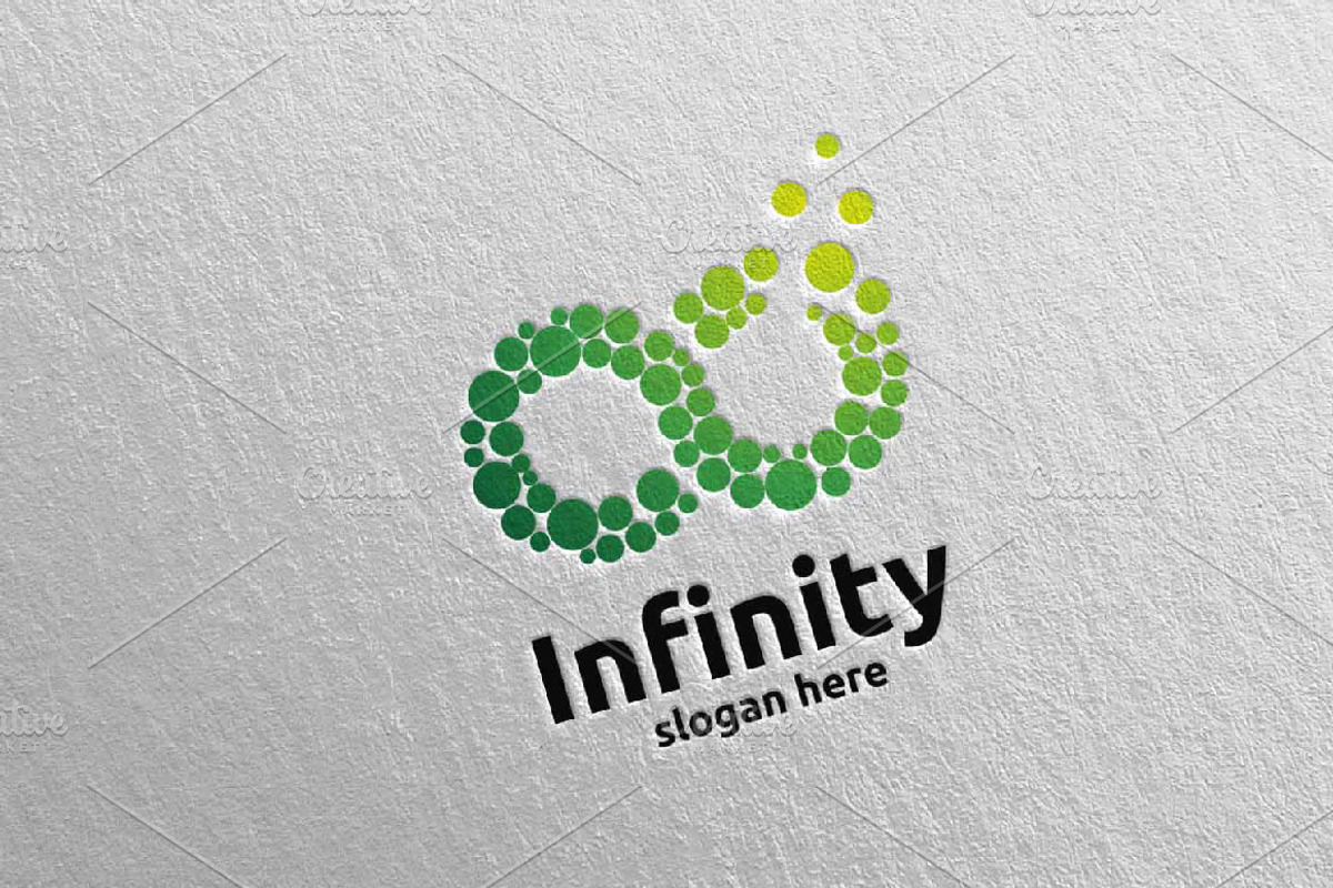 Infinity loop logo Design 7, a Branding & Logo Template by denayunebgt