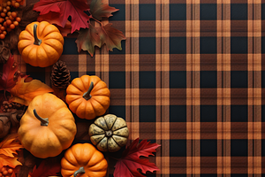 Autumn Plaid Pattern