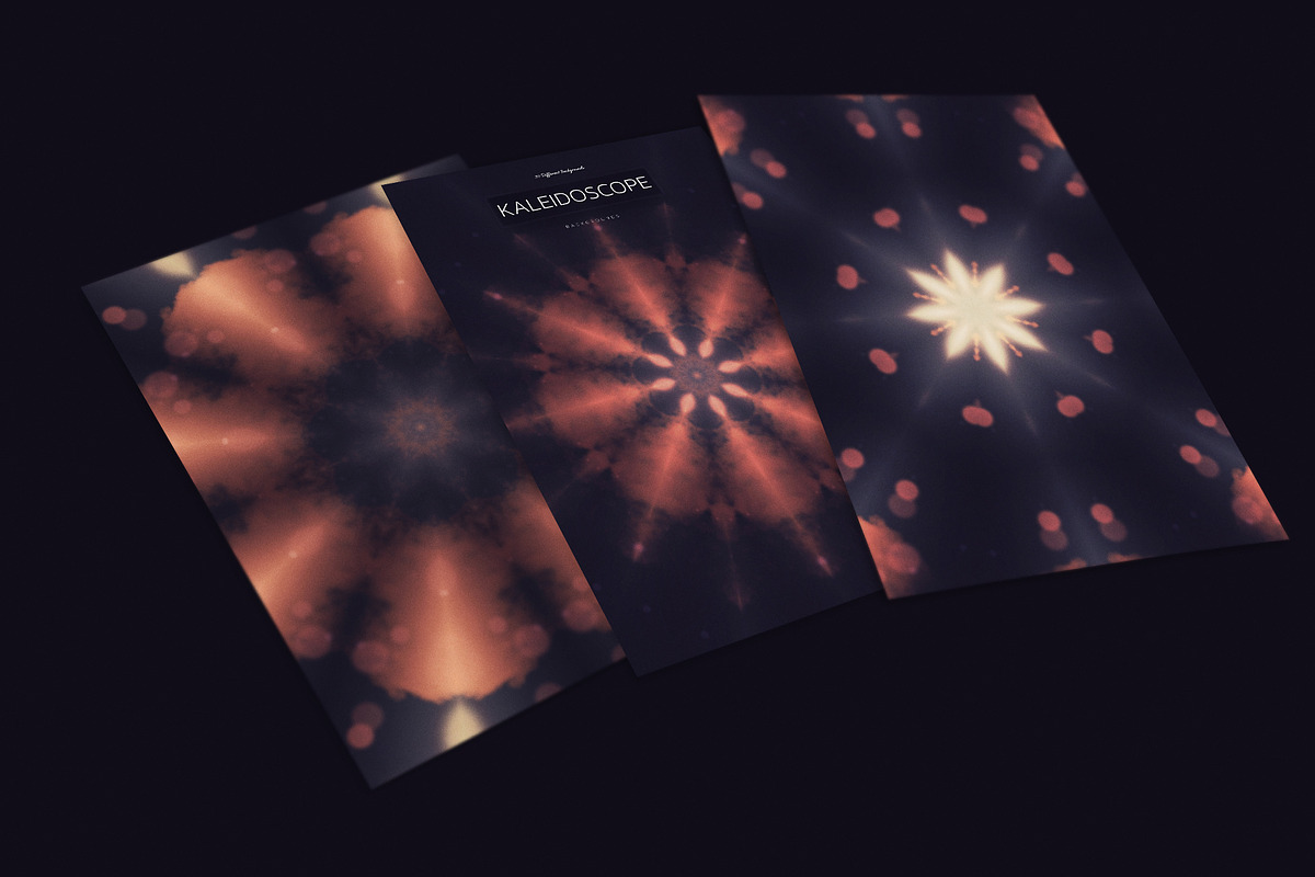 30 Kaleidoscope Backgrounds preview 2