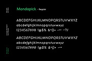 Mondapick Sans Serif Font Family, a Sans Serif Font by UICreative (Thumbnail 6 of 12)