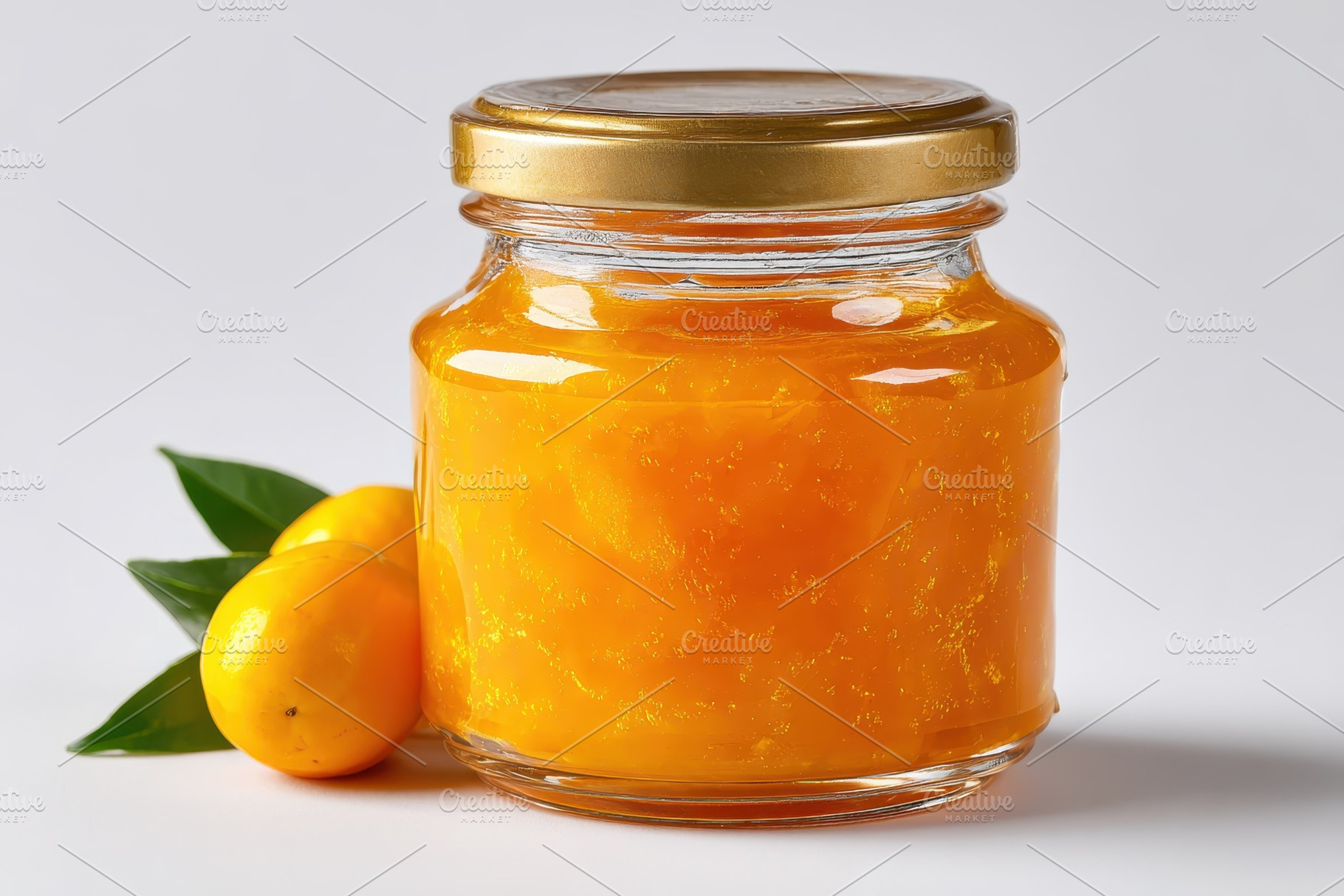 Delicious Kumquat Jam in Glass Jar w, an Arts & Entertainment Photo by Pixeness Studio