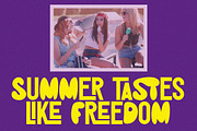 Teenage Luck - Experimental Font, a Sans Serif Font by JumboDesign (Thumbnail 4 of 6)